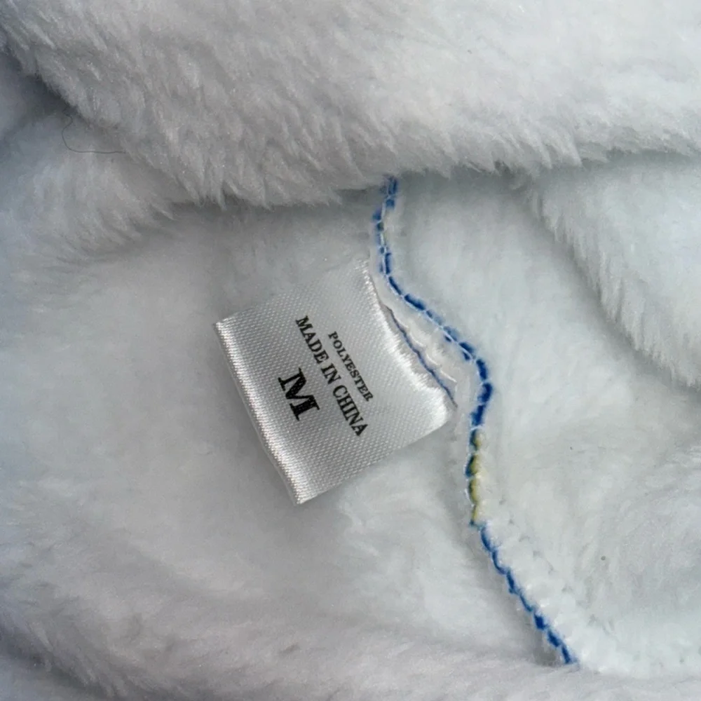 FLEECE Froggy Pajamas for dogs w/polo collar and ruffle NWT